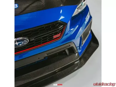 Seibon CW-Style Carbon Fiber Front Lip Spoiler Subaru WRX 2018-2021 - FL18SBIMP-CW