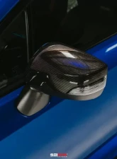 Seibon Replacement Carbon Fiber Mirror Covers Subaru WRX 2015-2021                                     - MC15SBIMP - Image 7