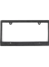 Seibon Carbon Fiber License Plate (4 Holes)                                     - CFLPF4 - Image 2