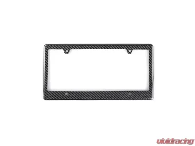 Seibon Carbon Fiber License Plate (4 Holes) - CFLPF4