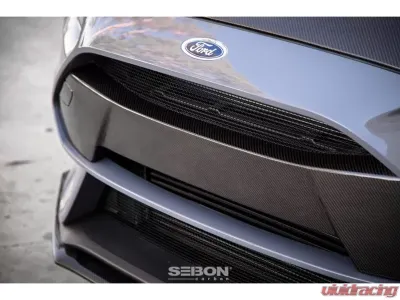Seibon Carbon Fiber Front Bumper Garnish Ford Focus RS 2016-2018 - FBG16FDFO