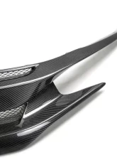 Seibon OEM-Style Carbon Fiber Front Grille Honda Civic 2016-2021                                     - FG16HDCV4D - Image 4