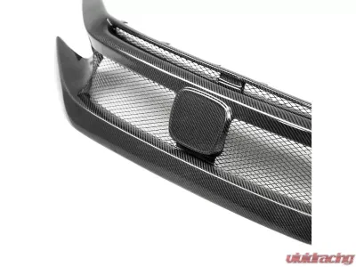 Seibon CV-Style Carbon Fiber Front Grille Honda Civic Type-R 2017-2021 - FG17HDCVR-CV