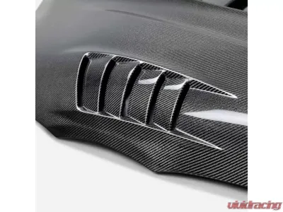 Seibon TV-Style Double-Sided Carbon Fiber Hood Toyota GR Supra 2020-2026 - HD20TYSUP-TV-DS