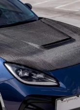 Seibon VS-Style Carbon Fiber Hood Subaru BRZ | Toyota GR-86 2022-2025                                     - HD22TY86-VS - Image 11