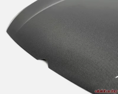 Seibon OEM-Style Carbon Fiber Hood Volkswagen Golf | Golf R 2022-2024 - HD22VWG8-OE
