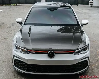 Seibon OEM-Style Carbon Fiber Hood Volkswagen Golf | Golf R 2022-2024 - HD22VWG8-OE