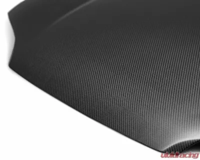 Seibon OEM-Style Dry Carbon Fiber Hood Honda Civic 1992-1995 - HD9295HDCV2D-OE-DRY