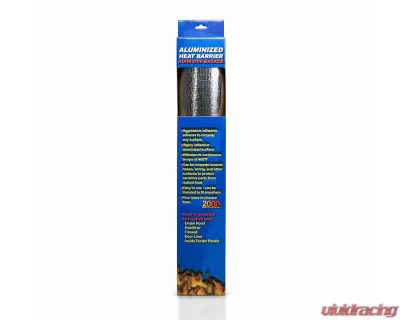 Seibon Universal 24x48 Inch ThermoTec Adhesive Backed Aluminized Heat Barrier - HeatShield