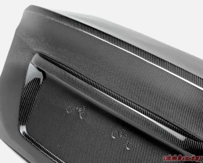 Seibon OEM-Style Carbon Fiber Trunk Lid (No Emblem) Subaru WRX 2015-2021 - TL15SBIMP-NE