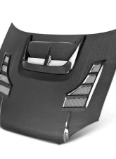 Seibon CW-Style Carbon Fiber Hood Subaru Impreza 2004-2005                                     - HD0405SBIMP-CW - Image 5