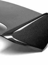 Seibon STI-Style Carbon Fiber Rear Spoiler with Factory Brake Light Cut-Out Subaru Impreza 2008-2014                                     - RS0809SBIMP-STI - Image 3