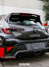Seibon OEM-Style Carbon Fiber Rear Spoiler Toyota Corolla | GR Corolla 2019-2025                                     - RS23TYGRCOR - Image 12