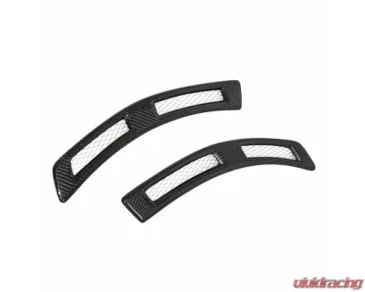 Seibon Carbon Fiber Fender Vents Mitsubishi Lancer EVO X 2008-2015 - FD0809MITEVOX