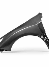 Seibon Front Carbon Fiber Fenders 10mm Subaru STI | WRX 2008-2014                                     - FF0809SBIMPSTI - Image 2