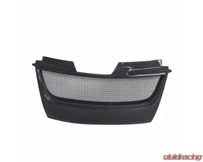 Seibon Front Carbon Fiber TD-Style Grill Emblem Shaved Volkswagen Golf | GTI Mk5 2006-2009 - FG0607VWGTI-TD