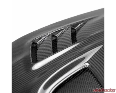 Seibon CW-Style Carbon Fiber Hood Mitsubishi Lancer Evolution 2003-2006 - HD0305MITEVO8-CW