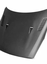 Seibon ES-Style Dry Carbon Fiber Hood Nissan GT-R 2009-2016                                     - HD0910NSGTR-ES-DRY - Image 6