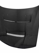 Seibon DV-Style Carbon Fiber Hood Nissan 240SX 1997-1998                                     - HD9798NS240-DV - Image 2