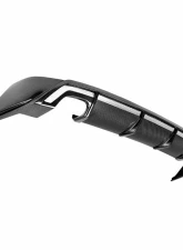 Seibon RF-Style Carbon Fiber Rear Lip Spoiler Lexus IS200t | IS250 | IS300 | IS350 2014-2016                                     - RL14LXIS-RF - Image 4