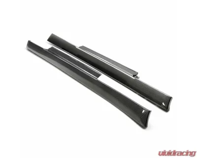 Seibon OEM-Style Carbon Fiber Side Skirts Nissan GT-R 2009-2016 - SS0910NSGTR-OE