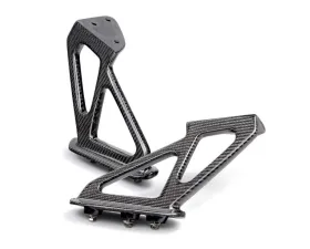 Seibon OEM-Style Carbon Fiber Rear Spoiler Mounting Brackets Honda Civic Type-R Base 2023-2025