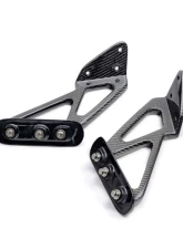 Seibon OEM-Style Carbon Fiber Rear Spoiler Mounting Brackets Honda Civic Type-R Base 2023-2025                                     - SMB23HDCVR - Image 3