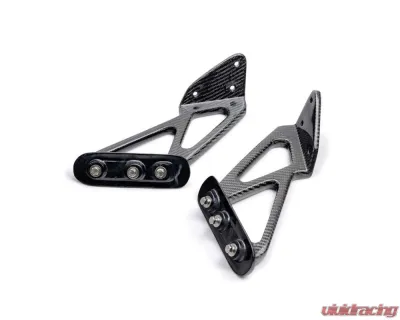 Seibon OEM-Style Carbon Fiber Rear Spoiler Mounting Brackets Honda Civic Type-R Base 2023-2025 - SMB23HDCVR