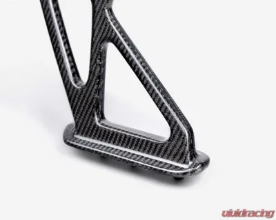 Seibon OEM-Style Carbon Fiber Rear Spoiler Mounting Brackets Honda Civic Type-R Base 2023-2025 - SMB23HDCVR