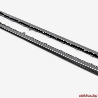 Seibon MB-Style Carbon Fiber Side Skirts Honda Civic Type-R Base 2023-2025 - SS23HDCVR-MB