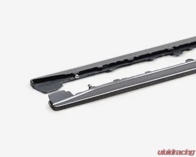 Seibon MB-Style Carbon Fiber Side Skirts Honda Civic Type-R Base 2023-2025 - SS23HDCVR-MB