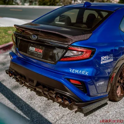 Seibon C-Style Carbon Fiber Trunk Lid Subaru WRX 2022-2025 - TL22SBIMP-C