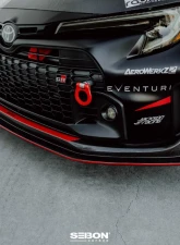 Seibon MB-Style Carbon Fiber Front Lip Spoiler Toyota GR Corolla 2023-2024                                     - FL23TYGRCOR-MB - Image 7