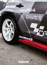 Seibon MB-Style Carbon Fiber Side Skirts Toyota GR Corolla 2023-2025                                     - SS23TYGRCOR-MB - Image 6