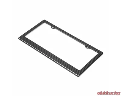 Seibon Carbon Fiber License Plate (2 Holes) - CFLPF