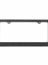 Seibon Carbon Fiber License Plate (2 Holes)                                     - CFLPF - Image 2