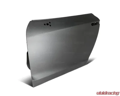 Seibon OEM-Style Dry Carbon Fiber Front Doors Nissan GT-R 2009-2024 - DD0910NSGTR-OE-DRY