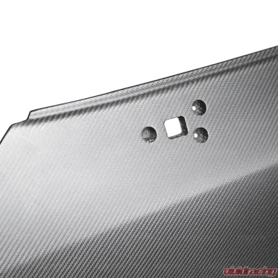 Seibon OEM-Style Dry Carbon Fiber Front Doors Nissan GT-R 2009-2024 - DD0910NSGTR-OE-DRY