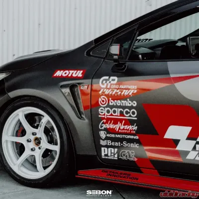 Seibon Carbon Fiber Front Doors Toyota GR Corolla 2023-2025 - DD23TYGRCOR-F