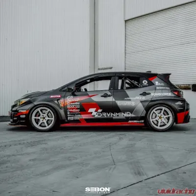 Seibon Carbon Fiber Rear Doors Toyota GR Corolla 2023-2025 - DD23TYGRCOR-R