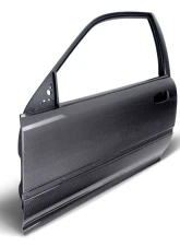 Seibon OE-Style Carbon Fiber Doors Honda Civic 1992-1995                                     - DD9295HDCV2D - Image 2
