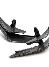 Seibon Carbon Fiber Front Bumper Canards Honda Civic Type-R Base 2023-2025                                     - FBC23HDCVR - Image 9