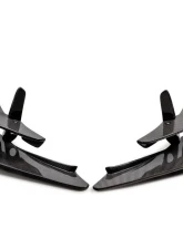 Seibon Carbon Fiber Front Bumper Canards Honda Civic Type-R Base 2023-2025                                     - FBC23HDCVR - Image 2