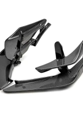Seibon Carbon Fiber Front Bumper Canards Honda Civic Type-R Base 2023-2025                                     - FBC23HDCVR - Image 5