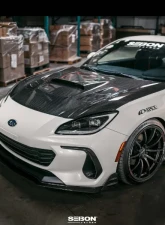 Seibon Carbon Fiber Front Bumper Ducts Subaru BRZ 2022-2025                                     - FBT22SBBRZ - Image 4
