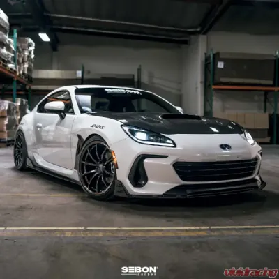 Seibon Carbon Fiber Front Bumper Ducts Subaru BRZ 2022-2025 - FBT22SBBRZ