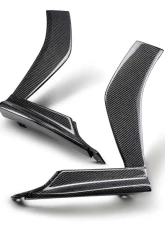 Seibon Carbon Fiber Front Bumper Trim Subaru WRX 2022-2025                                     - FBT22SBIMP - Image 6