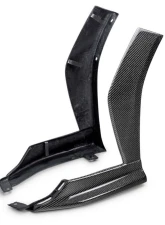 Seibon Carbon Fiber Front Bumper Trim Subaru WRX 2022-2025                                     - FBT22SBIMP - Image 2