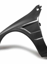 Seibon 10mm Wider Carbon Fiber Fenders Mitsubishi Lancer Evolution 2003-2006                                     - FF0305MITEVO8 - Image 3