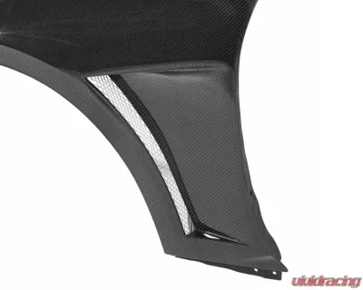 Seibon OEM-Style Carbon Fiber Fenders Infiniti G35 2007-2013 - FF0809INFG374D